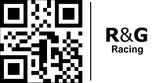 R&G Racing Paddock Stand Adapters, Black/silver | SH0008