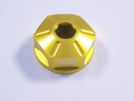 RD Moto Nuts For Front Fork Yellow | MKR241Y