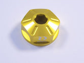 RD Moto Nuts For Front Fork Yellow | MKR331Y