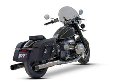 Custom Slip On L/R Stainless Chrome, Endcap V2 2 Pcs., Alloy Chrome