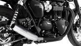 Custom Tapered Exhaust Left/Right Ø 84 mm, Stainless Chrome, Incl. EC- Approval