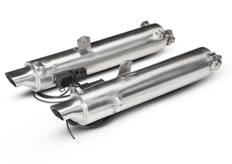 Goldwing Slip On Sport Exhaust With Asc System Left-Right System, Original Exhaust Cover Remains On Bike, Incl. EC- Approval