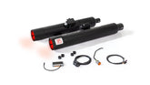 Silencer With Luminous End Cap And Asc – Can-Bus Actuated Sound System, Stainless Black, Racing