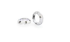 2 X Custom Exhaust Slip-On Ø 90 mm Incl. Cat. Asc, Stainless Black, Endcap Short Cut V1 2 Pcs., Alloy Chrome