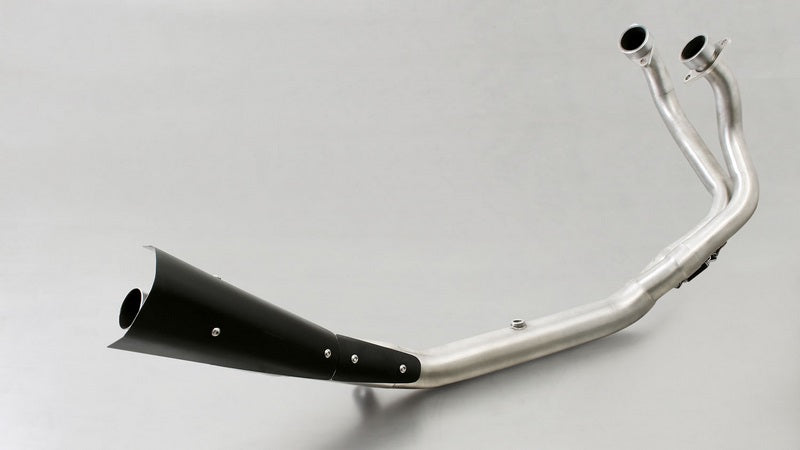 Stainless Header 2-1 No Cat., Incl. Black Heat Shield, No EC- Approval