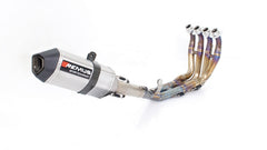 High Performance Racing System, Titanium Header 4-2-1 With Conical Tubes & Full Titanium Racing Okami Muffler, Without Homologation
