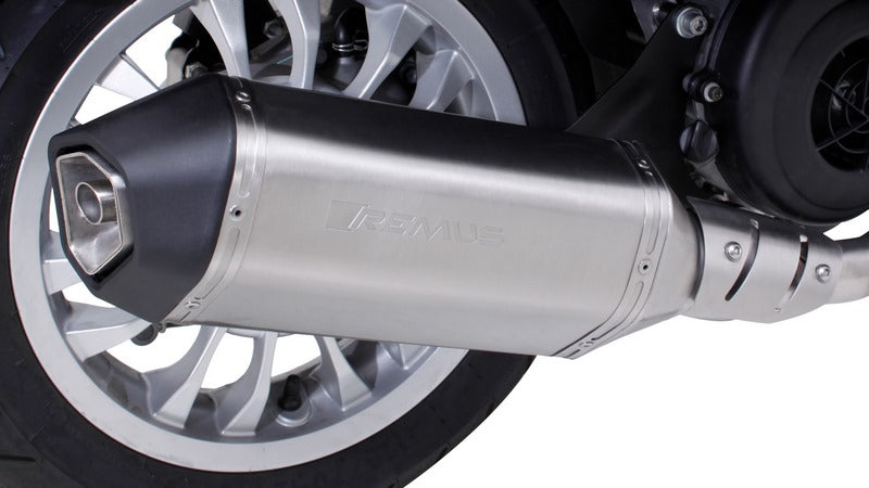 Sportexhaust, Complete System No Cat. Incl. Heat Shield, Stainless 65 mm, Without EC Approval