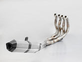 Hexacone, High Performance Complete System - Stainless Stainless Header 4-2-1 & Full Titanium Race Muffler Incl. Sound Insert, Stainless Race No EEC