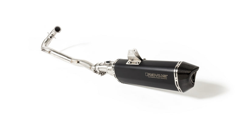 Black Hawk Racing Full System, Stainless Black, No EC- Approval