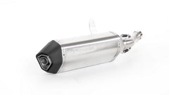 Okami Slip On Sport Exhaust With Connecting Tube, Stainless Matt, EC- Approval