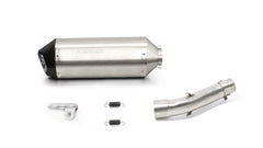 Okami Slip On Sport Exhaust With Connecting Tube, Stainless Matt, No EC- Approval