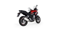 Okami Slip On Sport Exhaust With Connecting Tube, Stainless Matt, No EC- Approval
