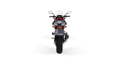 Okami Slip On Sport Exhaust With Connecting Tube, Stainless Matt, No EC- Approval