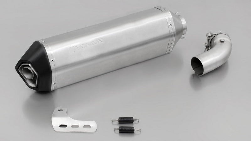 Okami, Racing Slip On System With Removable Sound Insert, Titanium, Without EC Homologation