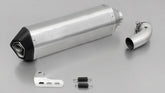 Okami, Racing Slip On System With Removable Sound Insert, Titanium, Without EC Homologation