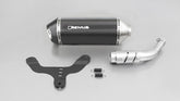 Sportexhaust, Slip On Muffler With Connecting Tube No Cat. With Heat Shield, Carbon, Without EC Homologation