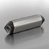 Hexacone, Slip On Muffler With Connection Tube, Titanium, EEC