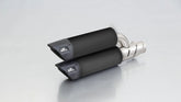 RSC Dual Flow, Slip On Incl. Heat Protecting Shield, Stainless Black