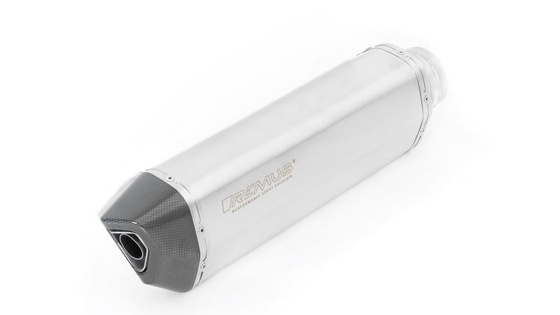 Black Hawk Racing Slip On Sport Exhaust With Connection Tube And Removable Sound Insert, Stainless Mat, No EC- Approval