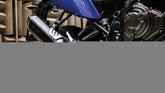 Black Hawk Racing Slip On Sport Exhaust With Connection Tube And Removable Sound Insert, Stainless Black, No EC- Approval