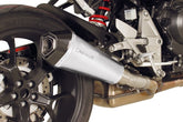 Hypercone Slip On Sport Exhaust With Connecting Tube, Stainless Matt, Incl. EC- Approval