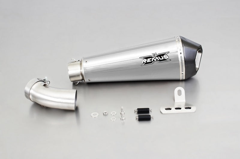 Hypercone, Slip On Muffler With Connecting Tube, Stainless EEC,