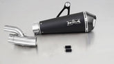 Hypercone, Slip On Muffler With Connecting Tube, Stainless Black, 60 mm, Incl. EC Homologation