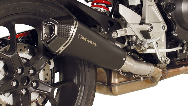 Hypercone Slip On Sport Exhaust With Connecting Tube, Stainless Black, Incl. EC- Approval