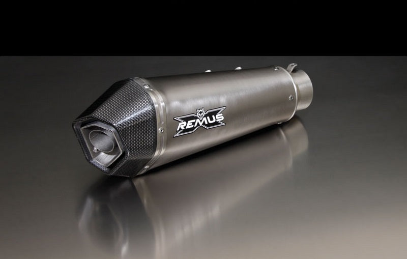 Hypercone, Slip On Muffler With Connecting Tube No Cat., Titanium, Sport No EEC,