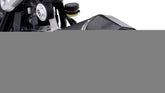 Hypercone, Slip On Muffler With Connecting Tube Upswept, Stainless Black, EC Homologation
