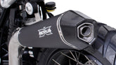 Hypercone, Racing Slip On Muffler With Connecting Tube Upswept, Stainless Black, Without EC Homologation