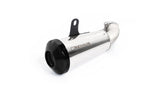 Classic Sport, Slip On Sport Exhaust, Endcap Black-Chrome, Stainless Matt, EC- Approval