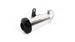 Classic Sport, Slip On Sport Exhaust, Endcap Black-Chrome, Stainless Matt, EC- Approval