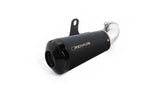 Classic Sport, Slip On Sport Exhaust, Endcap Black-Chrome, Stainless Black, EC- Approval