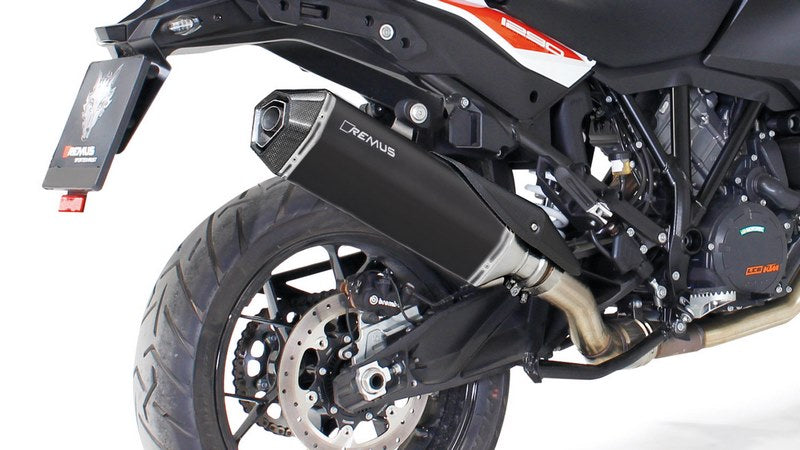 Hexacone, Slip On Sportexhaust Carbon Heat Protecting Shield, Stainless Black, EC- Approval