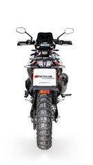 Black Hawk Racing Slip On Sport Exhaust With Connection Tube And Removable Sound Insert, Stainless Black, No EC- Approval