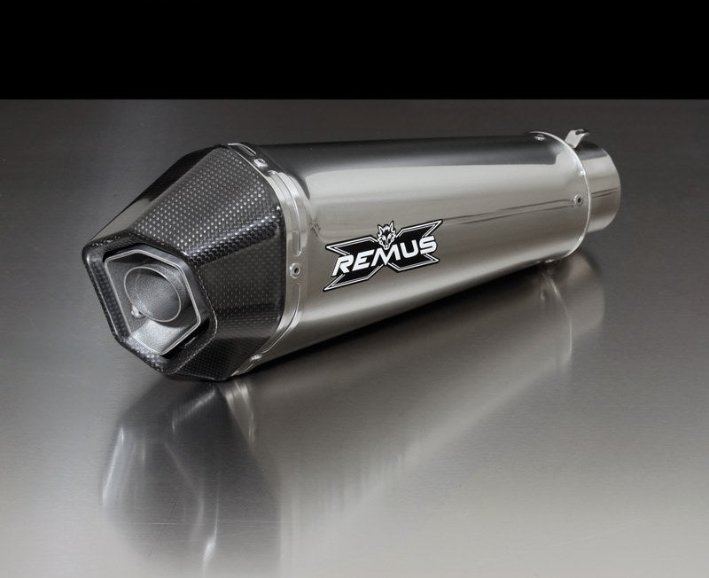 Hypercone, Slip On Muffler Incl. Heat Protecting Shield, Stainless EEC