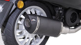 Scooter Rsc, Sport Exhaust Complete System Incl. Euro 4 Cat. No Heat Shield, Carbon, 65mm, With EC Approval