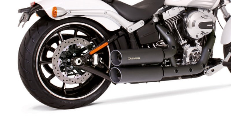 Custom, Complete System 2-2 Consisting Of Front And Rear Header Incl. Heat Protecting Shields, Euro 4 Cats., 2 Custom Silencers And Adapter For Rear Footpegs, Incl. EC Homologation