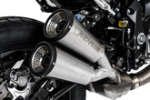 Vertical: Racing Slip On Silencer With Removable Sound Insert, Stainless No EEC- Approval