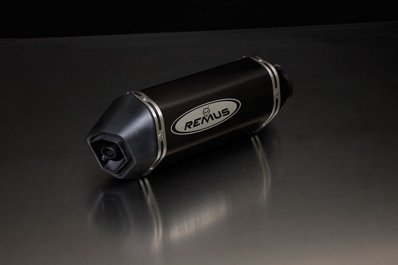 Sportexhaust, Muffler, Stainless Black, ,