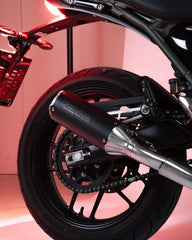Boostr, Slip On Sport Exhaust, Stainless Black, Connection Tube