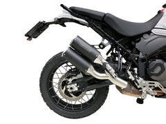 Boostr, Slip On Sport Exhaust, Stainless Black, Racing, Connection Tube Left/Right