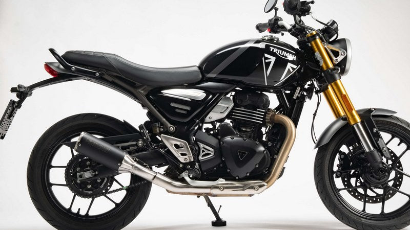 Boostr, Slip On Sport Exhaust, Stainless Black, Connection Tube