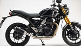 Boostr, Slip On Sport Exhaust, Stainless Black, Connection Tube