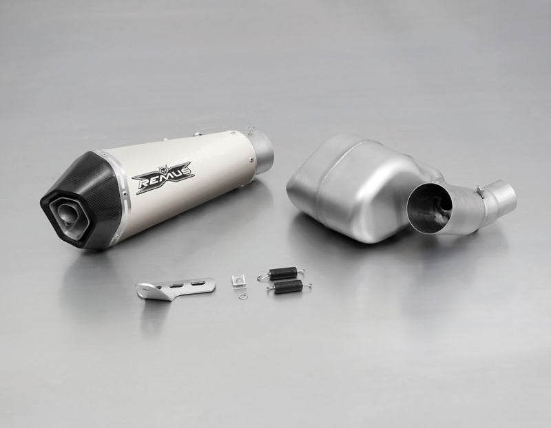 Hypercone, Slip On Muffler With Front Silencer, Titanium