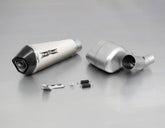 Hypercone, Slip On Muffler With Front Silencer, Titanium