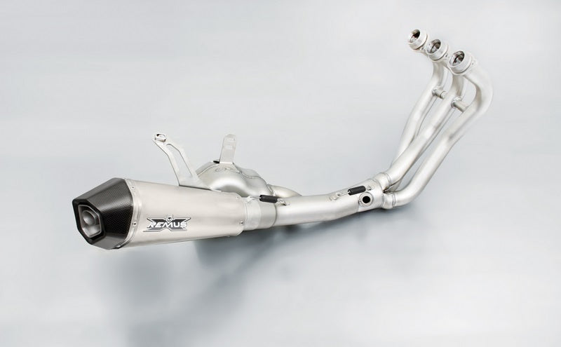 Hypercone, Complete System Header, Front Muffler And Rear Muffler, Titanium, Plug-In Catalytic Converter, 65 mm, EEC