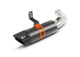Slip-On Sport Flow Carbon, Stainless Connection Tube, No EEC- Approval
