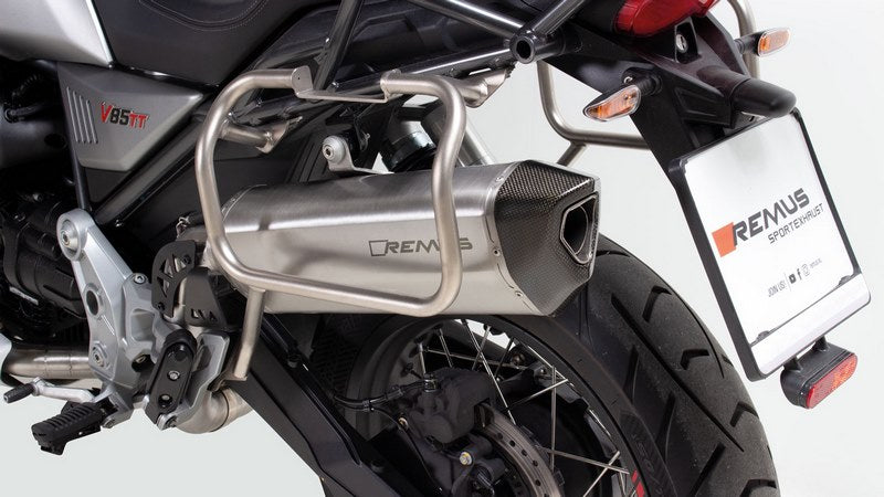 Black Hawk Slip On Sport Exhaust, Stainless Connection Tube, Incl. Ece Type Approval